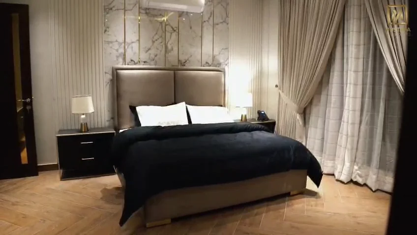 Bedroom interior at E52